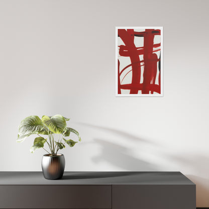 Flow – Abstract Brushstroke Expression