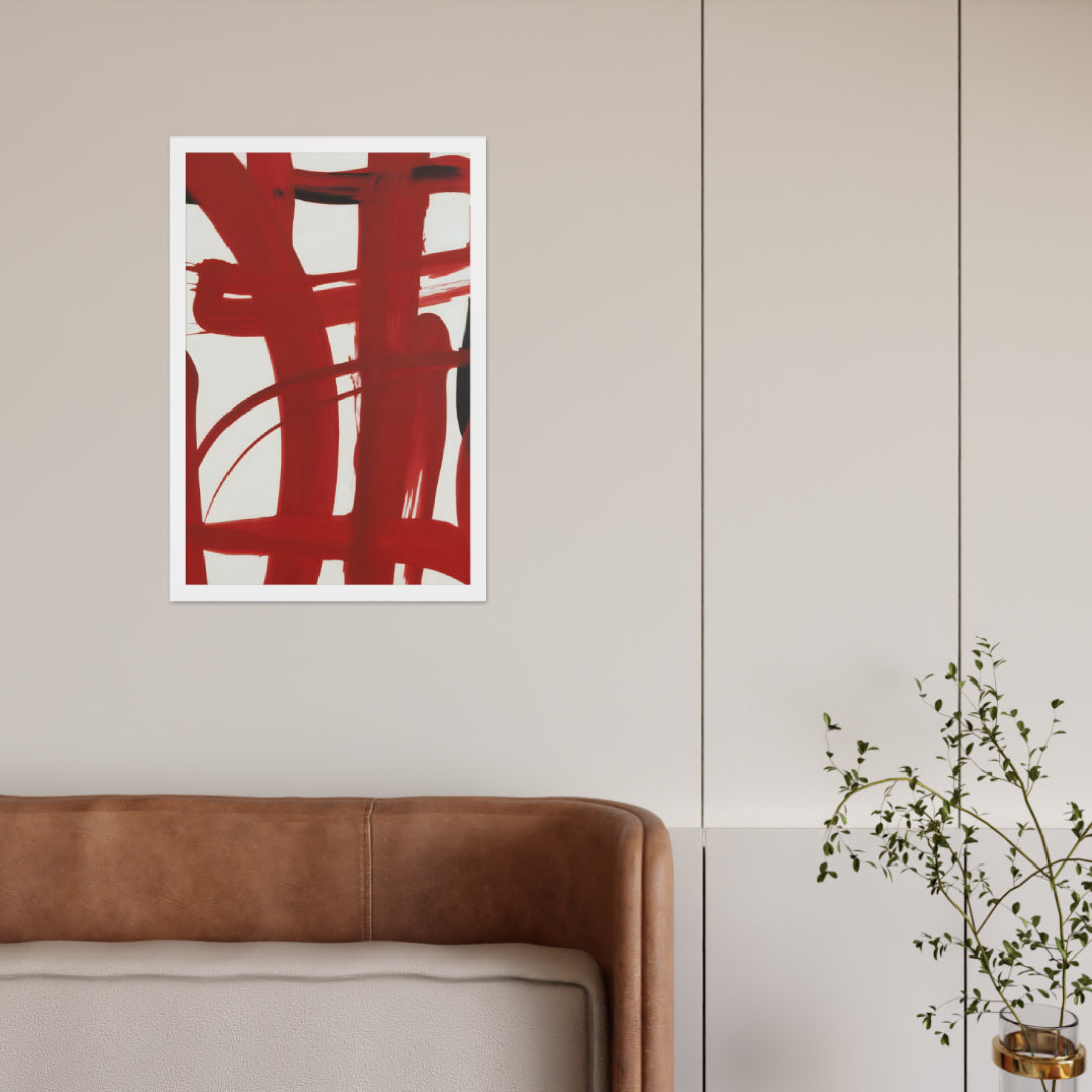 Flow – Abstract Brushstroke Expression