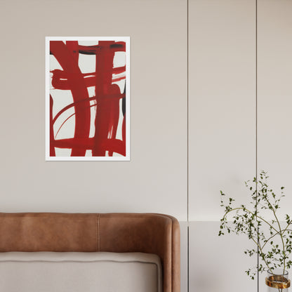 Flow – Abstract Brushstroke Expression