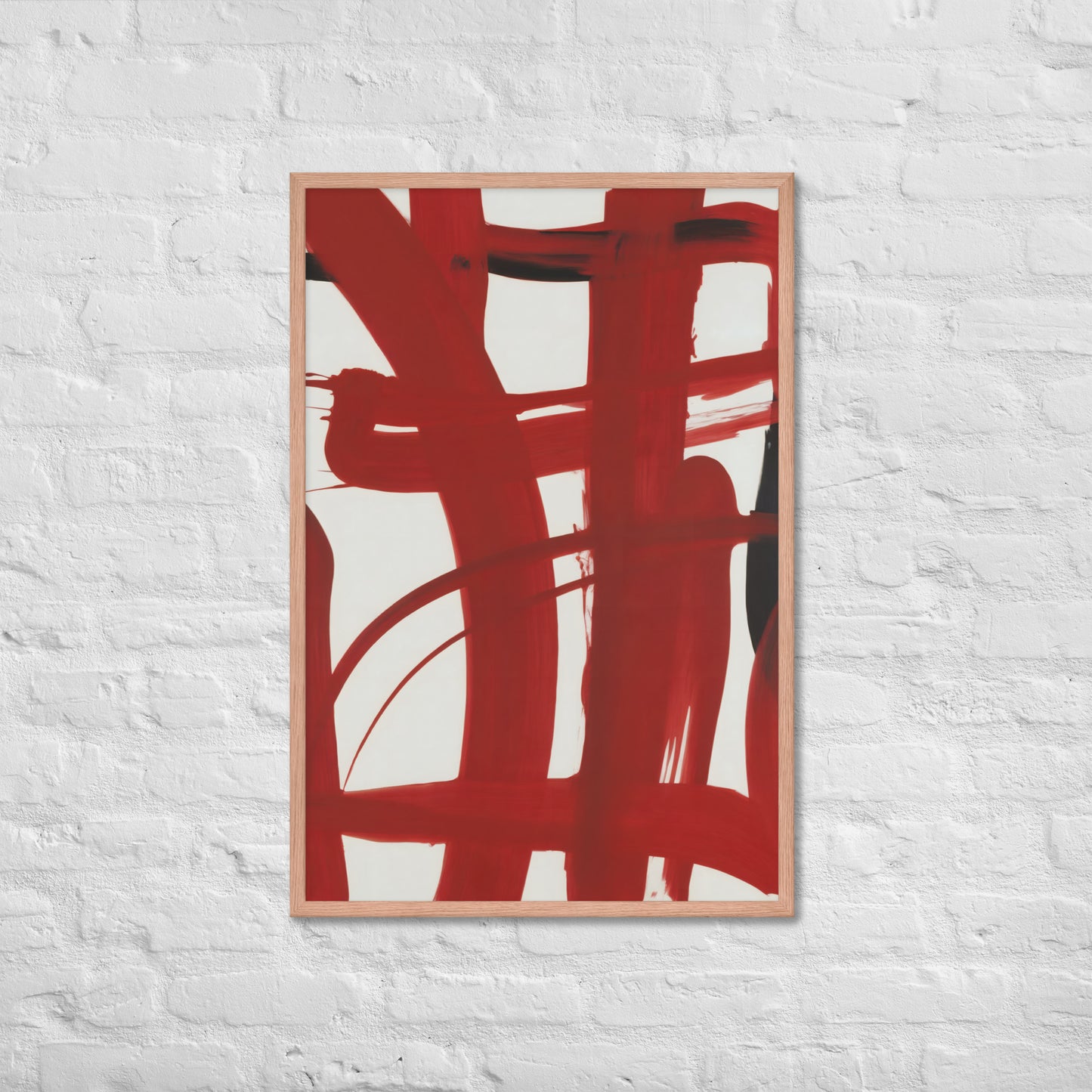 Flow – Abstract Brushstroke Expression