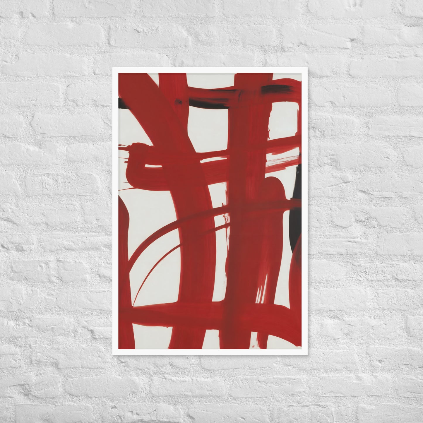 Flow – Abstract Brushstroke Expression