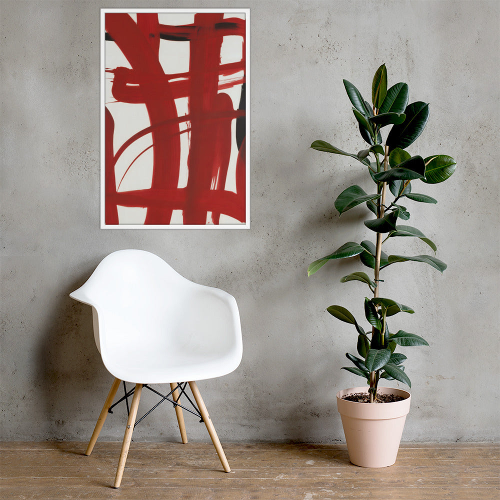 Flow – Abstract Brushstroke Expression