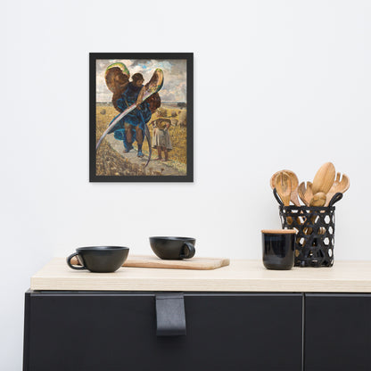 Following the Angel – Triptych (Central Part) by Jacek Malczewski