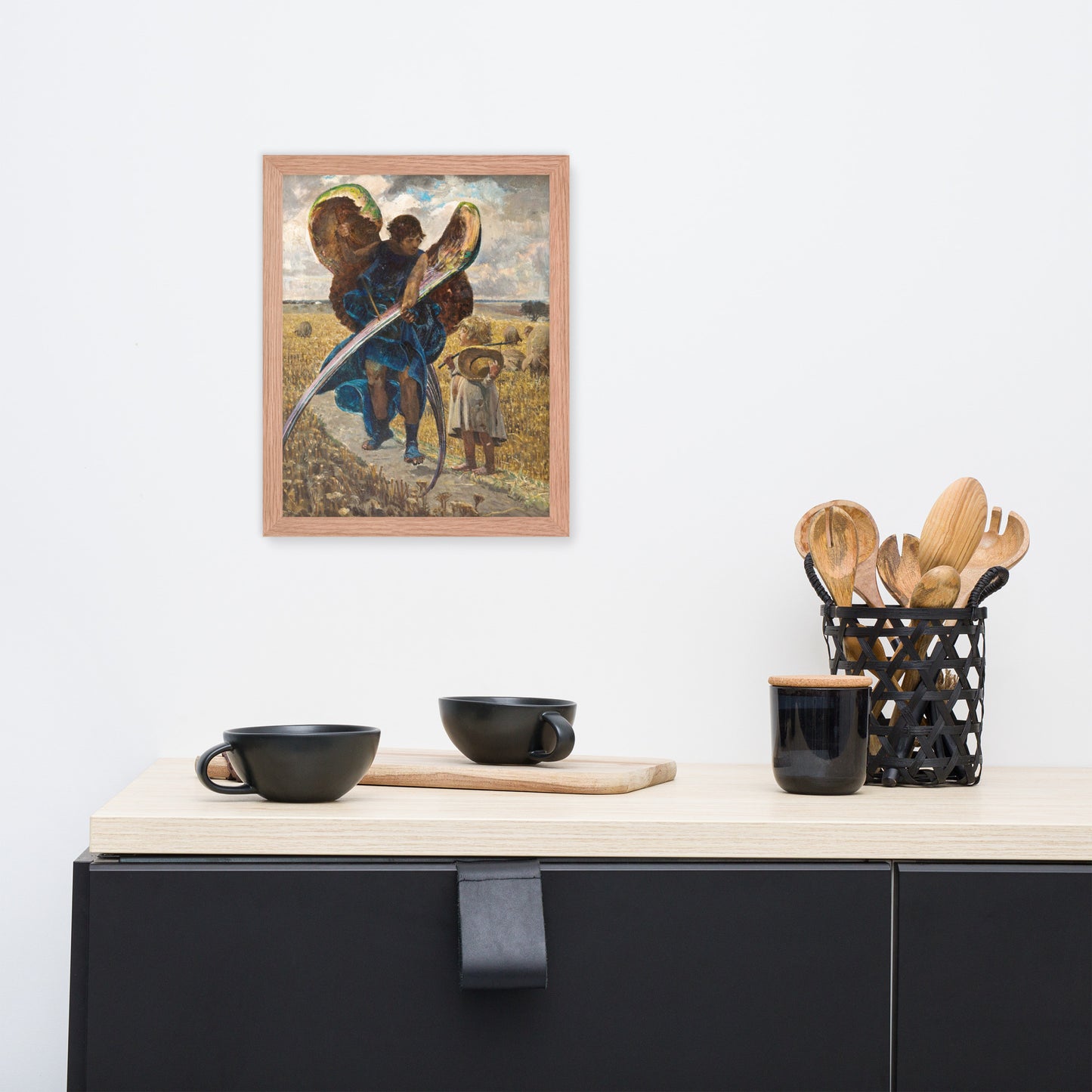 Following the Angel – Triptych (Central Part) by Jacek Malczewski