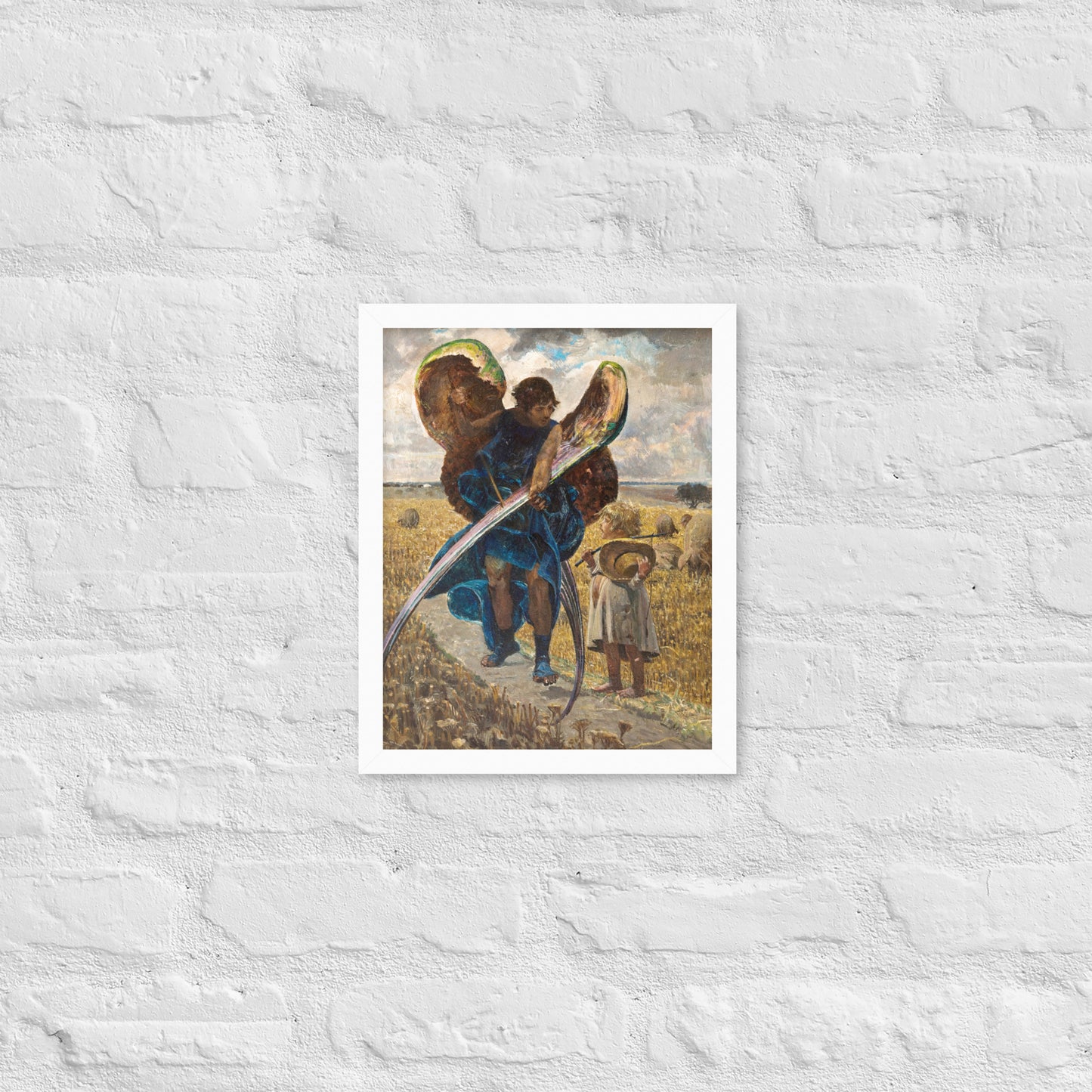 Following the Angel – Triptych (Central Part) by Jacek Malczewski