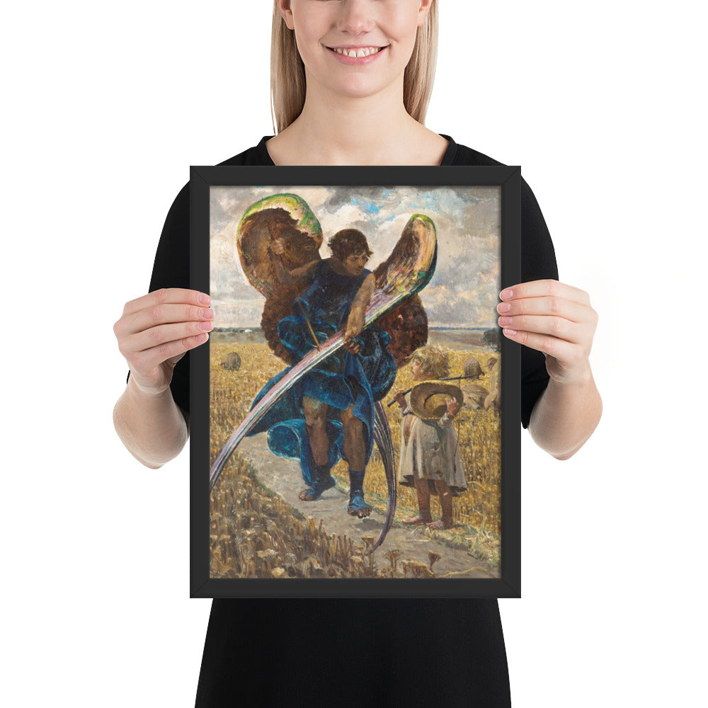 Following the Angel – Triptych (Central Part) by Jacek Malczewski