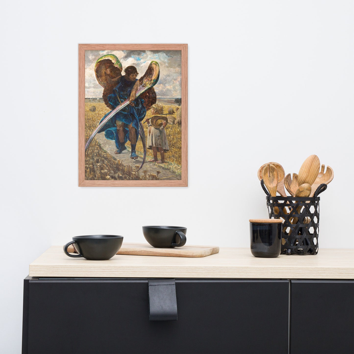 Following the Angel – Triptych (Central Part) by Jacek Malczewski