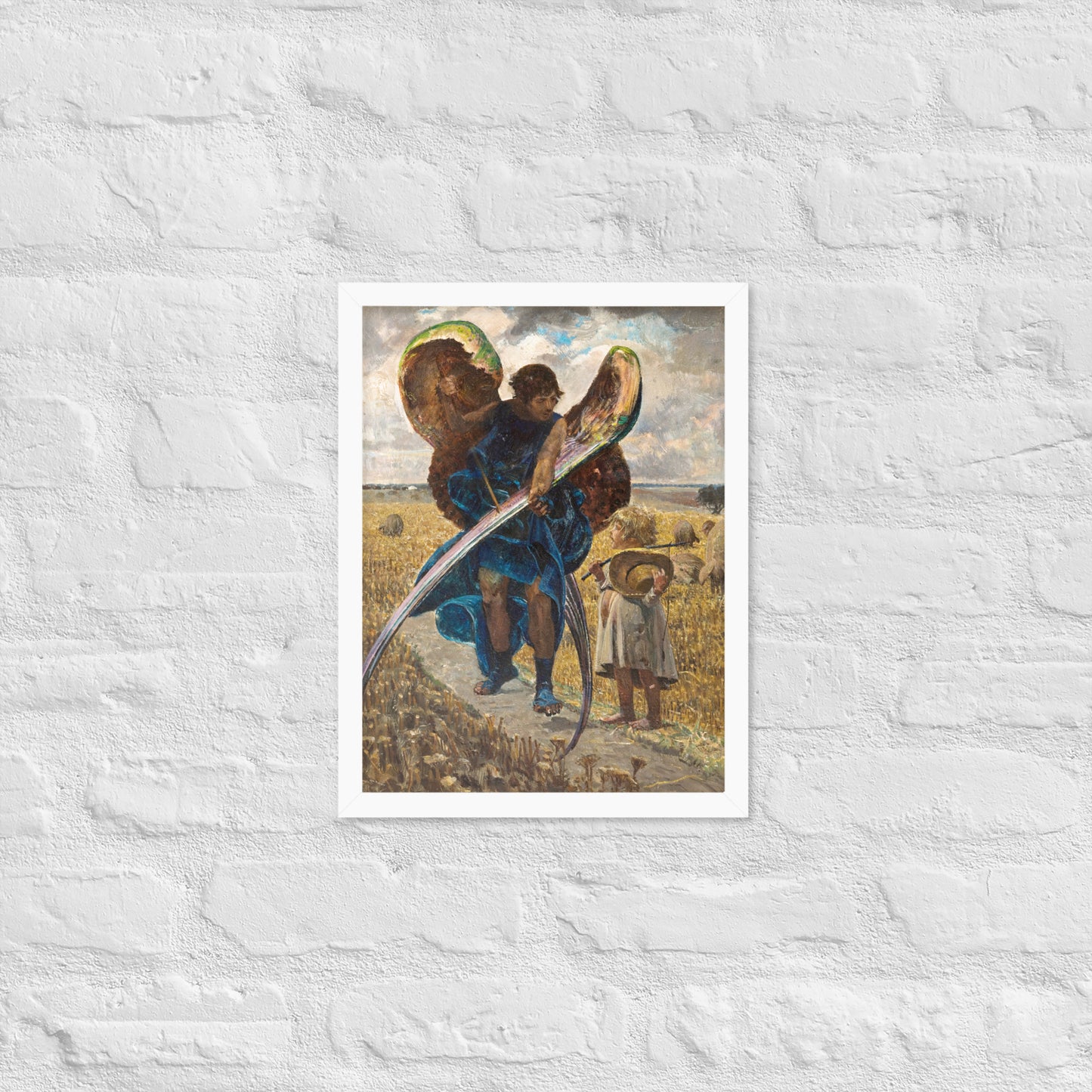 Following the Angel – Triptych (Central Part) by Jacek Malczewski