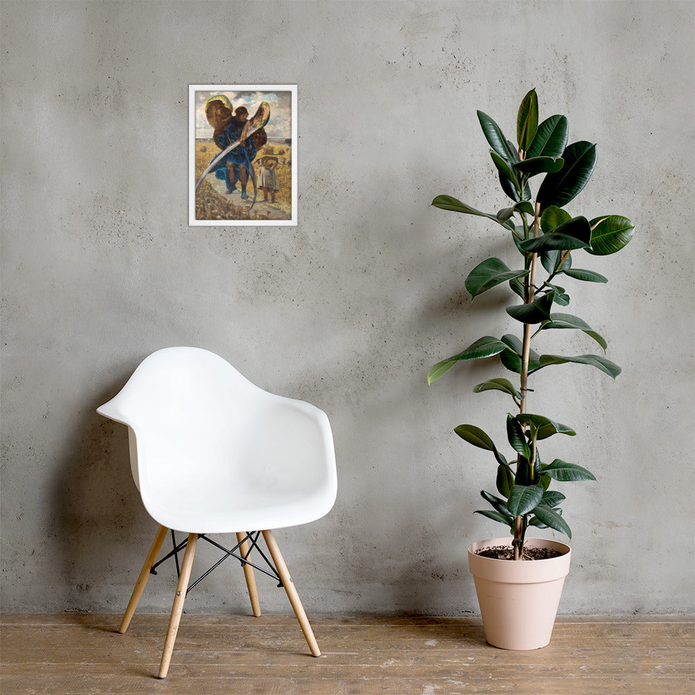 Following the Angel – Triptych (Central Part) by Jacek Malczewski