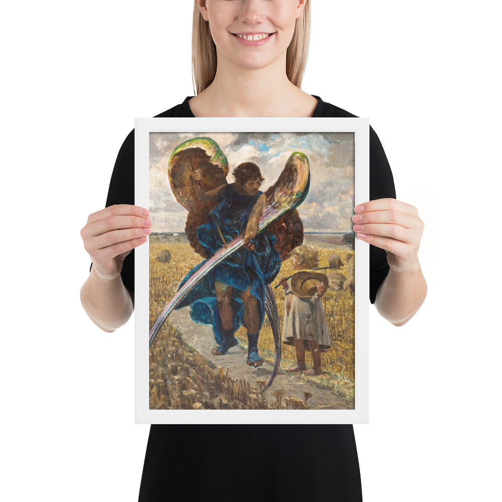 Following the Angel – Triptych (Central Part) by Jacek Malczewski