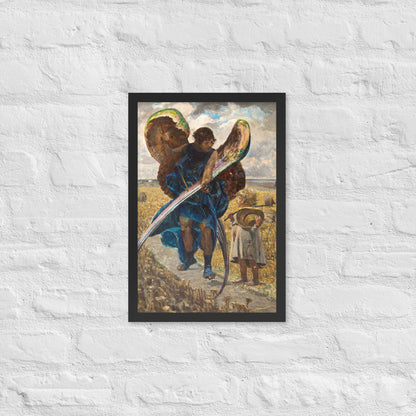 Following the Angel – Triptych (Central Part) by Jacek Malczewski