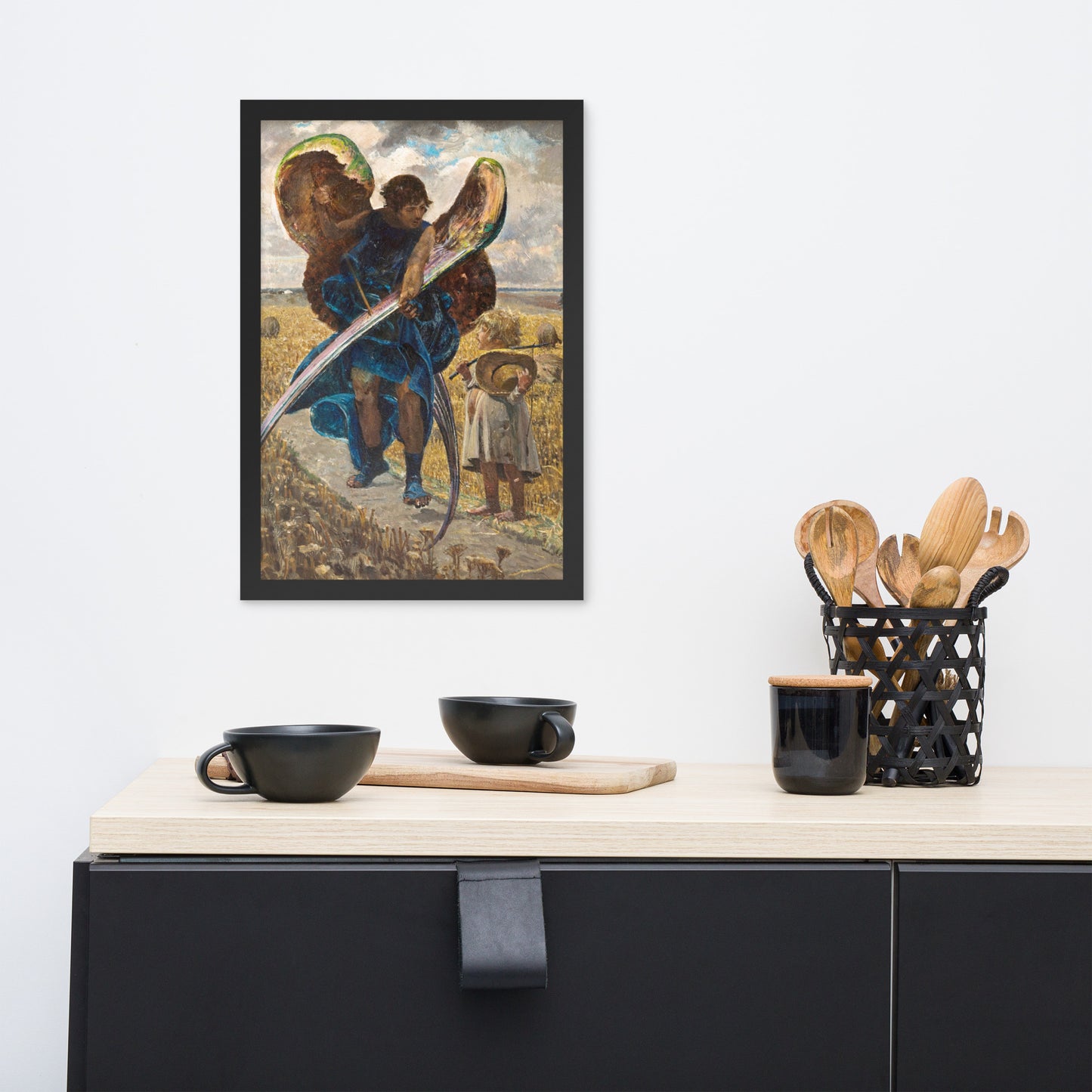 Following the Angel – Triptych (Central Part) by Jacek Malczewski