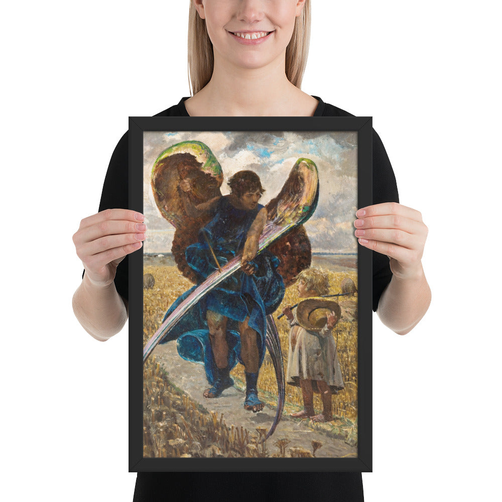 Following the Angel – Triptych (Central Part) by Jacek Malczewski