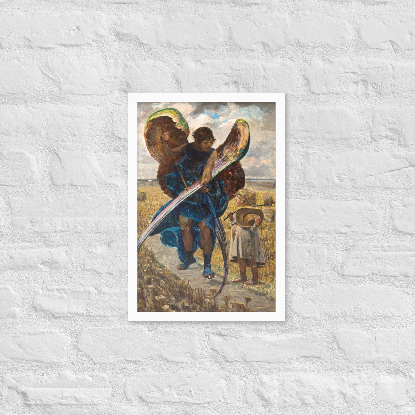 Following the Angel – Triptych (Central Part) by Jacek Malczewski