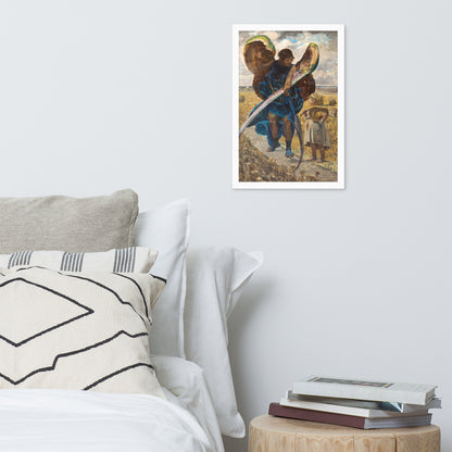 Following the Angel – Triptych (Central Part) by Jacek Malczewski