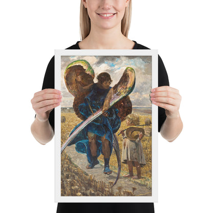 Following the Angel – Triptych (Central Part) by Jacek Malczewski