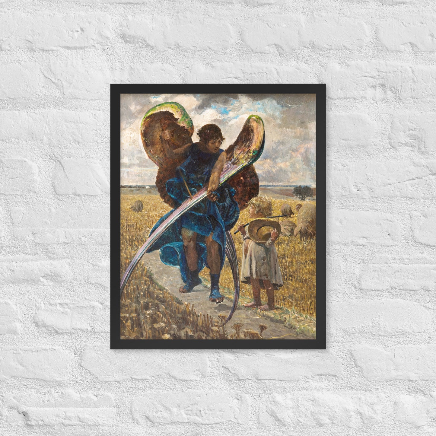 Following the Angel – Triptych (Central Part) by Jacek Malczewski