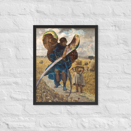 Following the Angel – Triptych (Central Part) by Jacek Malczewski