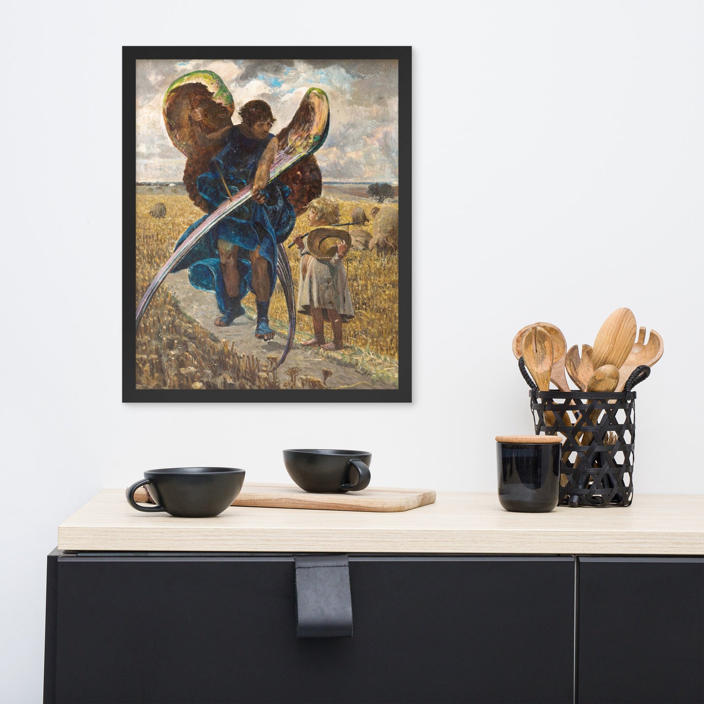 Following the Angel – Triptych (Central Part) by Jacek Malczewski