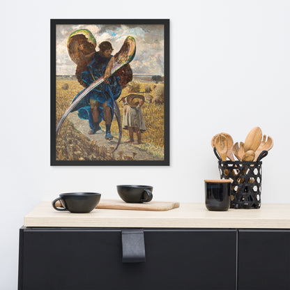 Following the Angel – Triptych (Central Part) by Jacek Malczewski