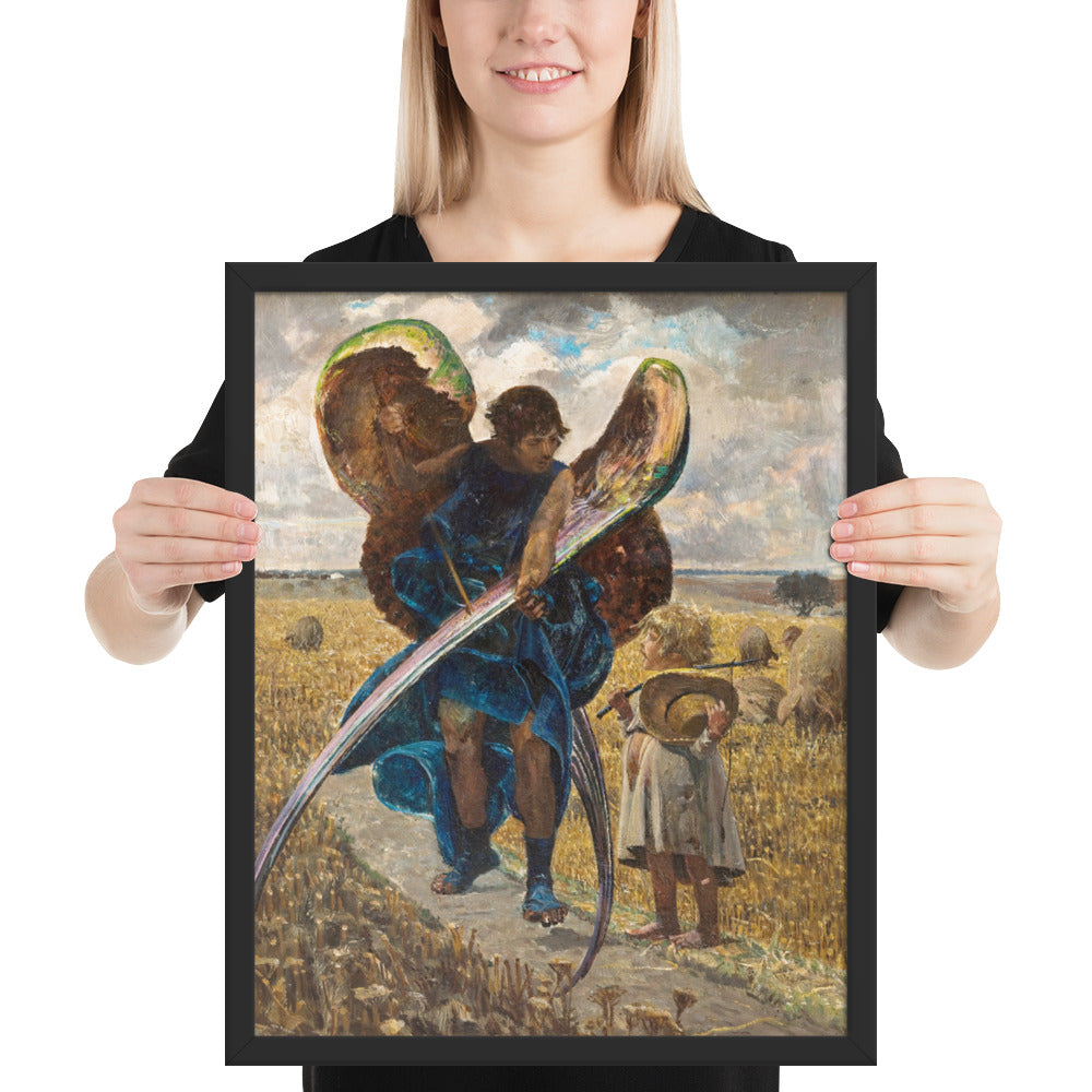 Following the Angel – Triptych (Central Part) by Jacek Malczewski