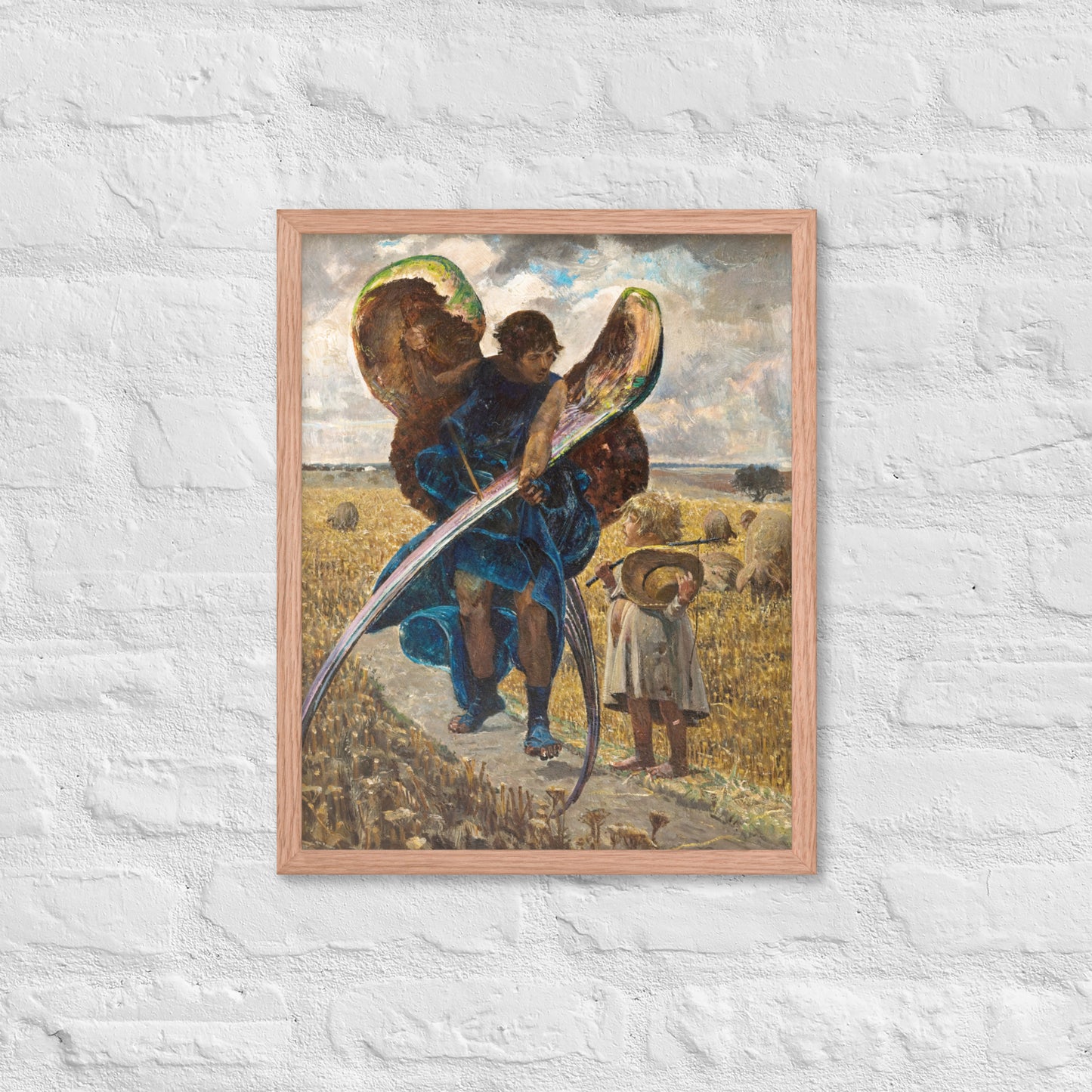 Following the Angel – Triptych (Central Part) by Jacek Malczewski