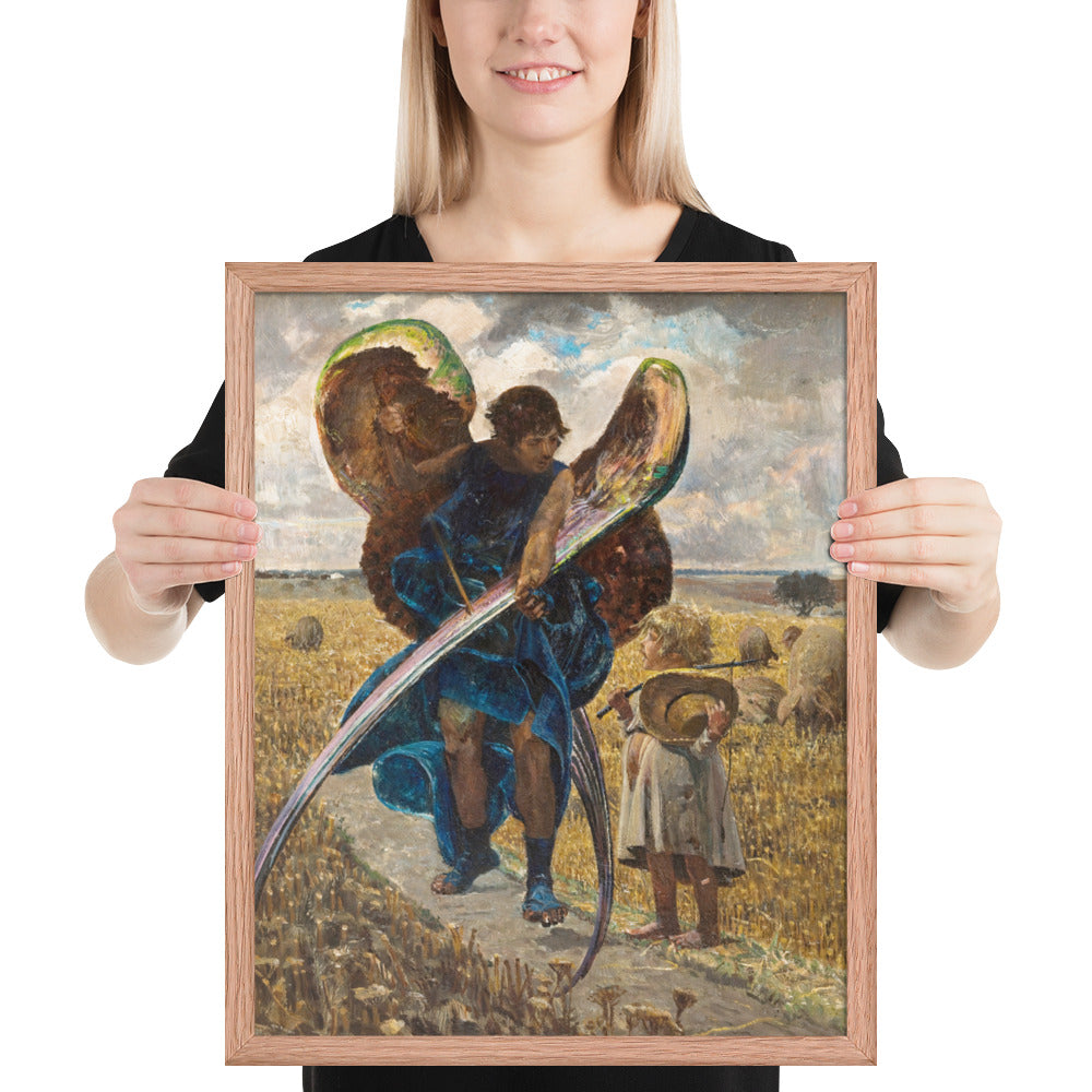 Following the Angel – Triptych (Central Part) by Jacek Malczewski
