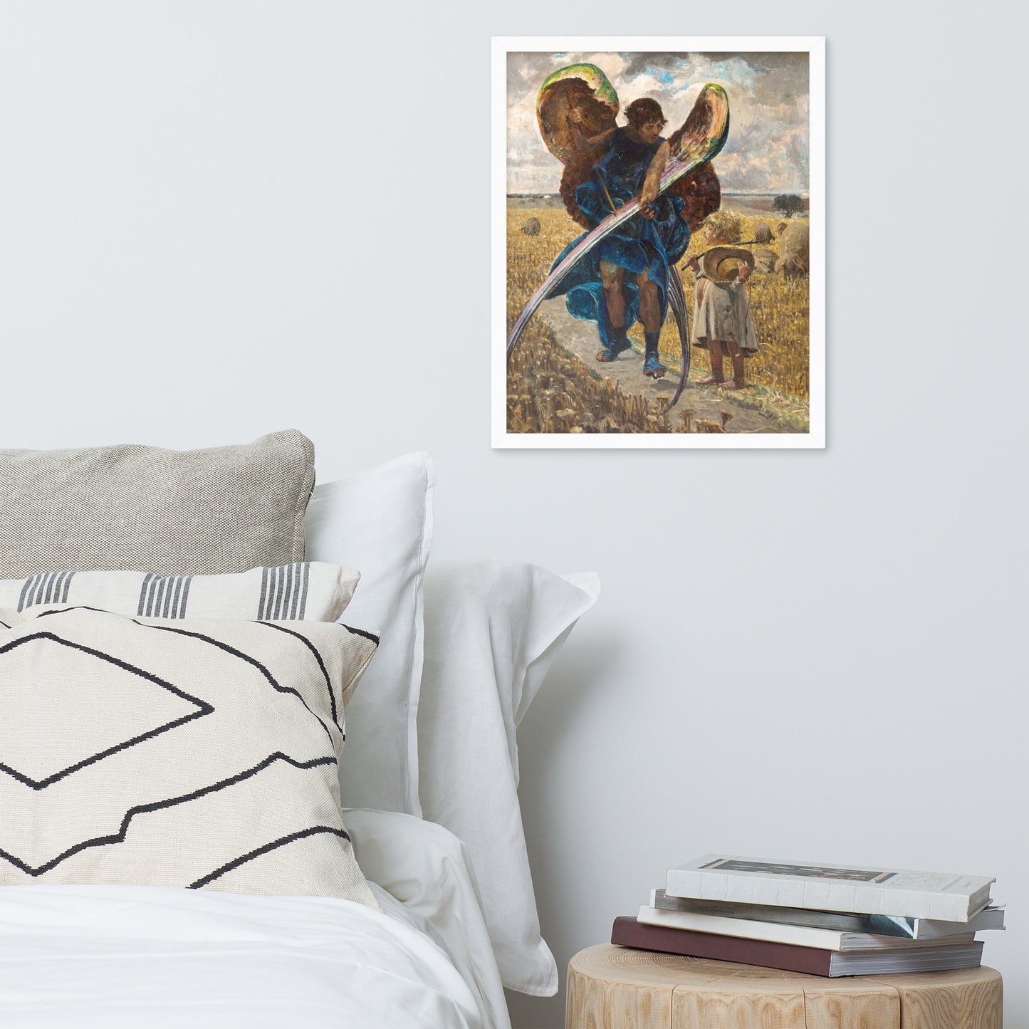 Following the Angel – Triptych (Central Part) by Jacek Malczewski