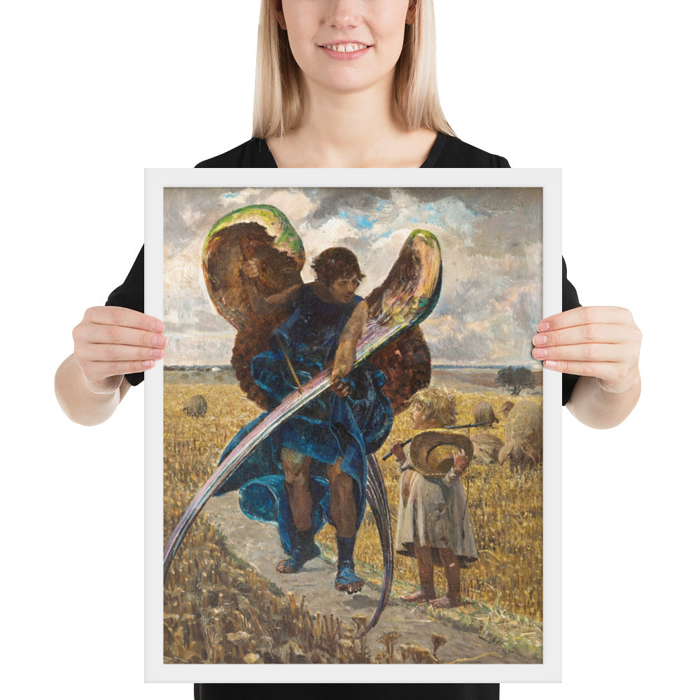 Following the Angel – Triptych (Central Part) by Jacek Malczewski