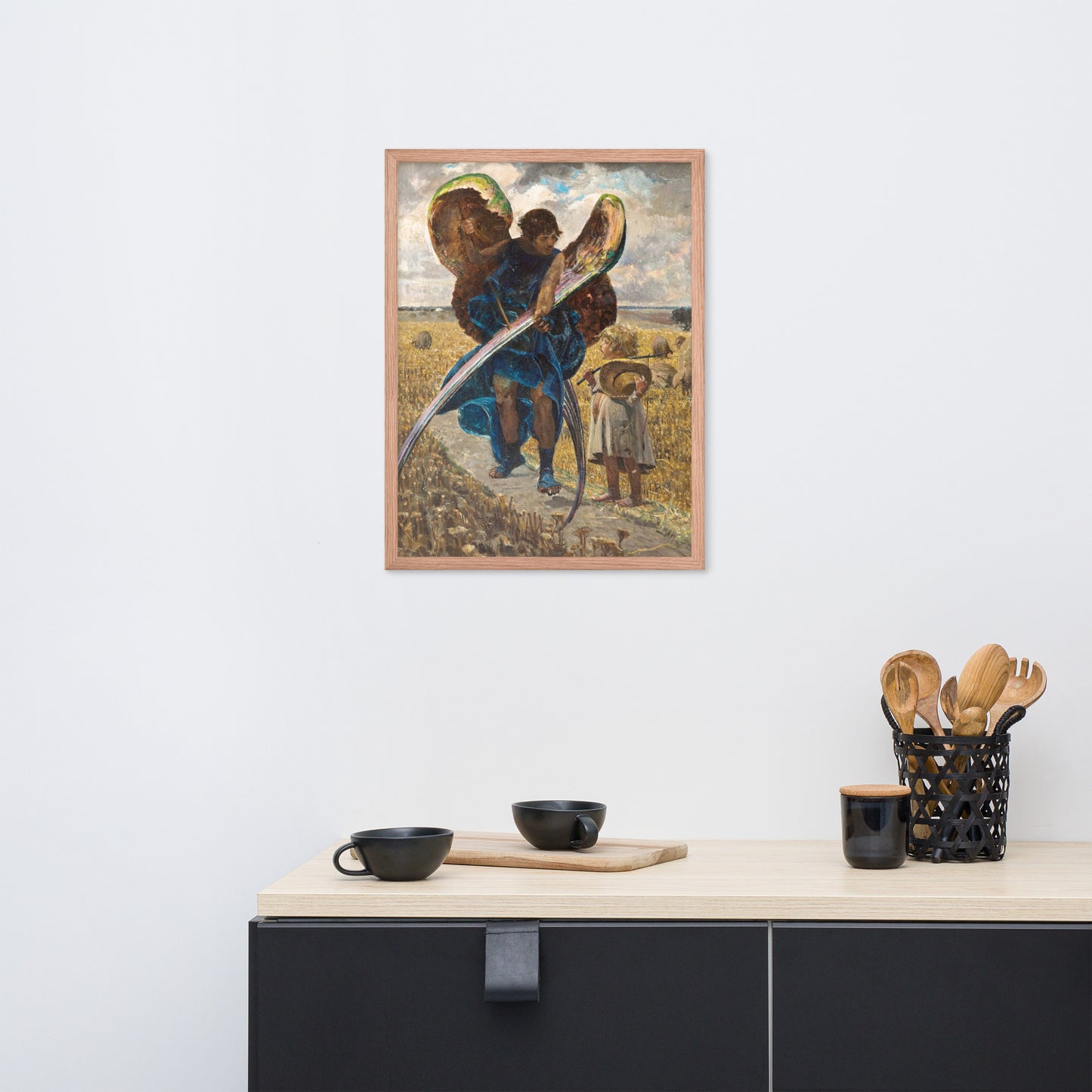 Following the Angel – Triptych (Central Part) by Jacek Malczewski