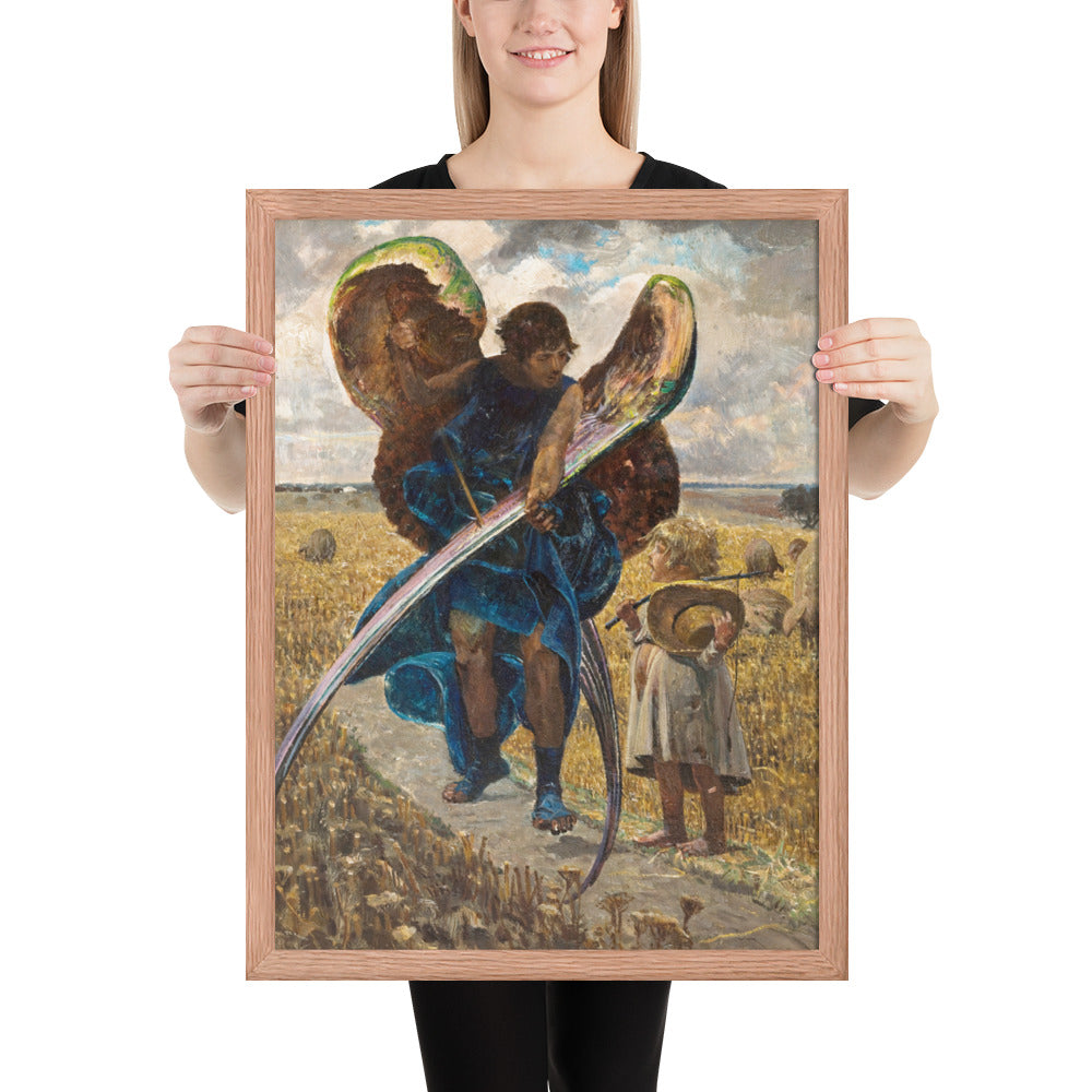 Following the Angel – Triptych (Central Part) by Jacek Malczewski