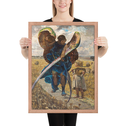 Following the Angel – Triptych (Central Part) by Jacek Malczewski