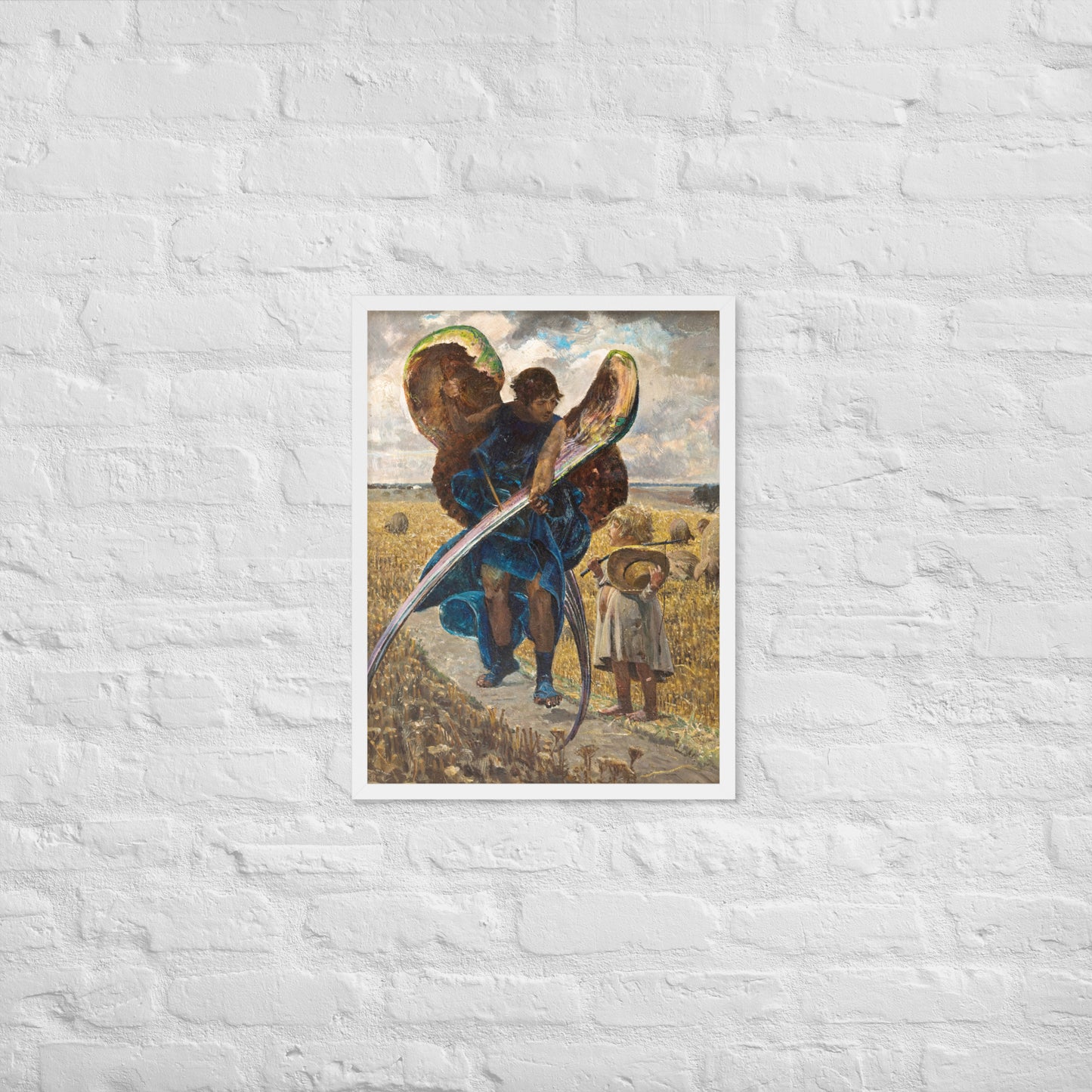 Following the Angel – Triptych (Central Part) by Jacek Malczewski