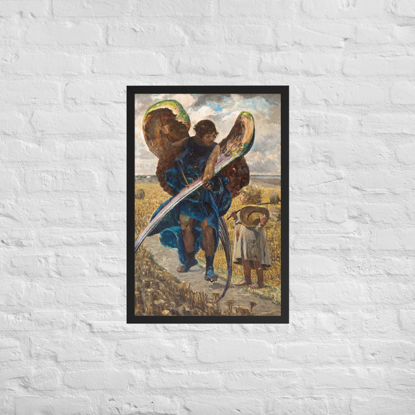 Following the Angel – Triptych (Central Part) by Jacek Malczewski