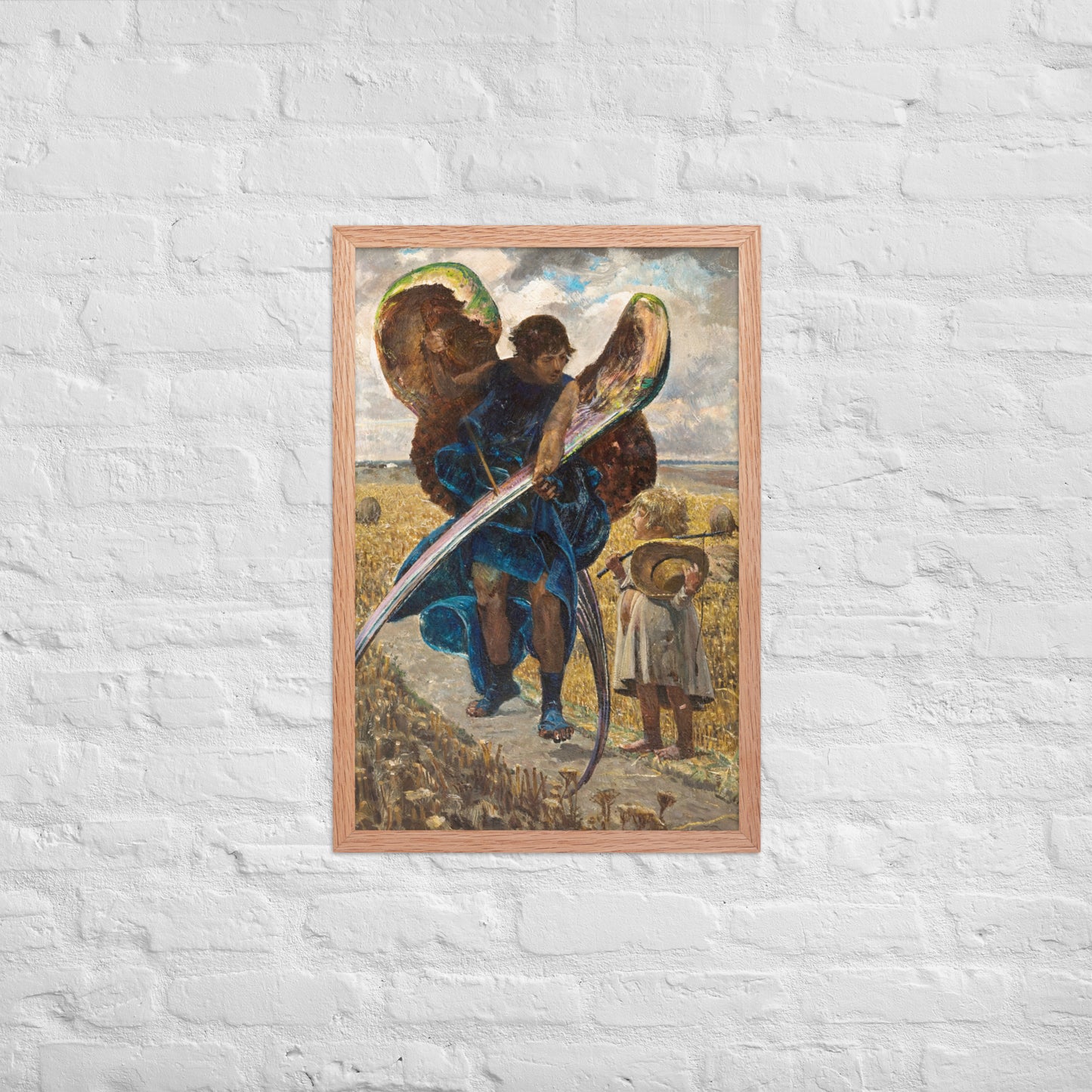 Following the Angel – Triptych (Central Part) by Jacek Malczewski