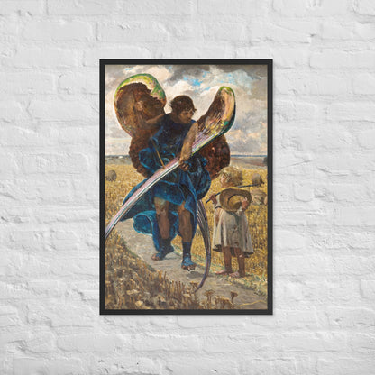 Following the Angel – Triptych (Central Part) by Jacek Malczewski