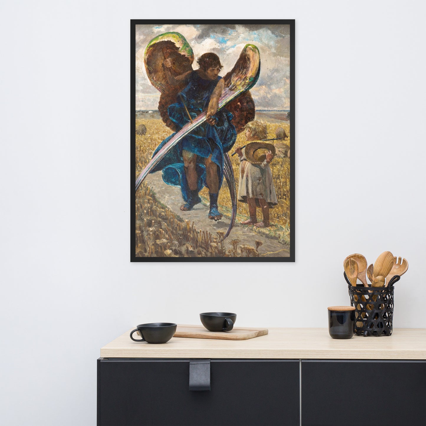 Following the Angel – Triptych (Central Part) by Jacek Malczewski