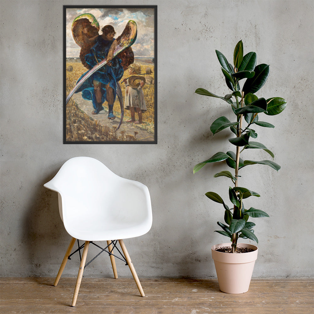 Following the Angel – Triptych (Central Part) by Jacek Malczewski