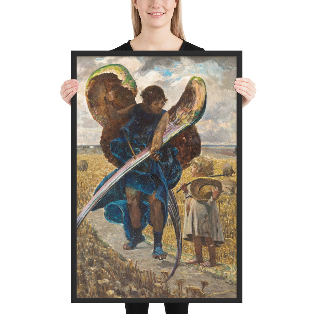 Following the Angel – Triptych (Central Part) by Jacek Malczewski