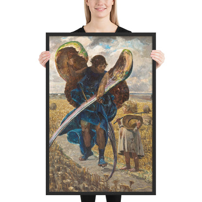 Following the Angel – Triptych (Central Part) by Jacek Malczewski