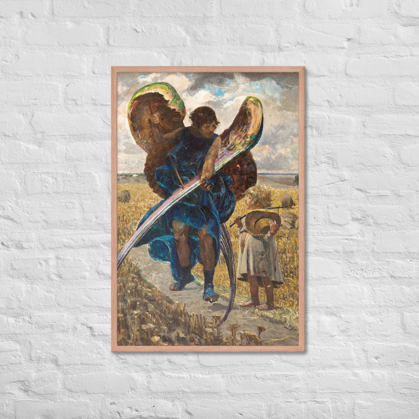 Following the Angel – Triptych (Central Part) by Jacek Malczewski