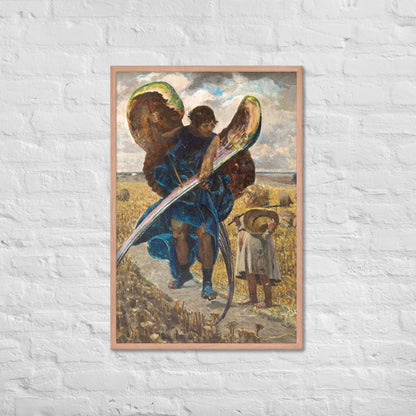 Following the Angel – Triptych (Central Part) by Jacek Malczewski