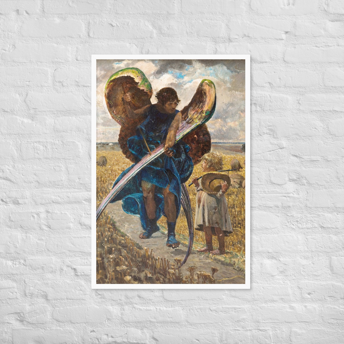 Following the Angel – Triptych (Central Part) by Jacek Malczewski