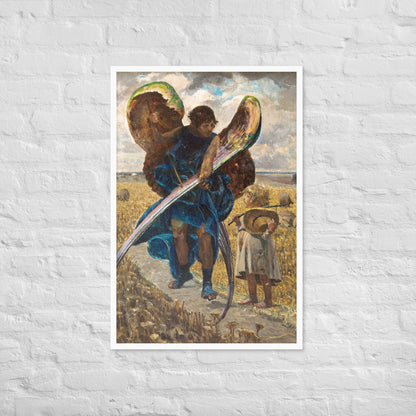 Following the Angel – Triptych (Central Part) by Jacek Malczewski