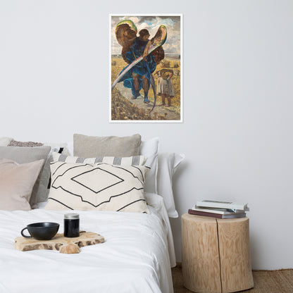 Following the Angel – Triptych (Central Part) by Jacek Malczewski