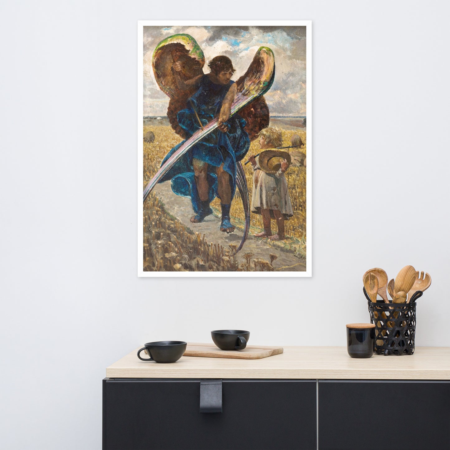 Following the Angel – Triptych (Central Part) by Jacek Malczewski