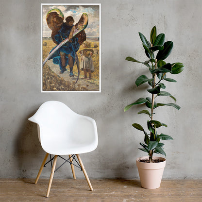 Following the Angel – Triptych (Central Part) by Jacek Malczewski