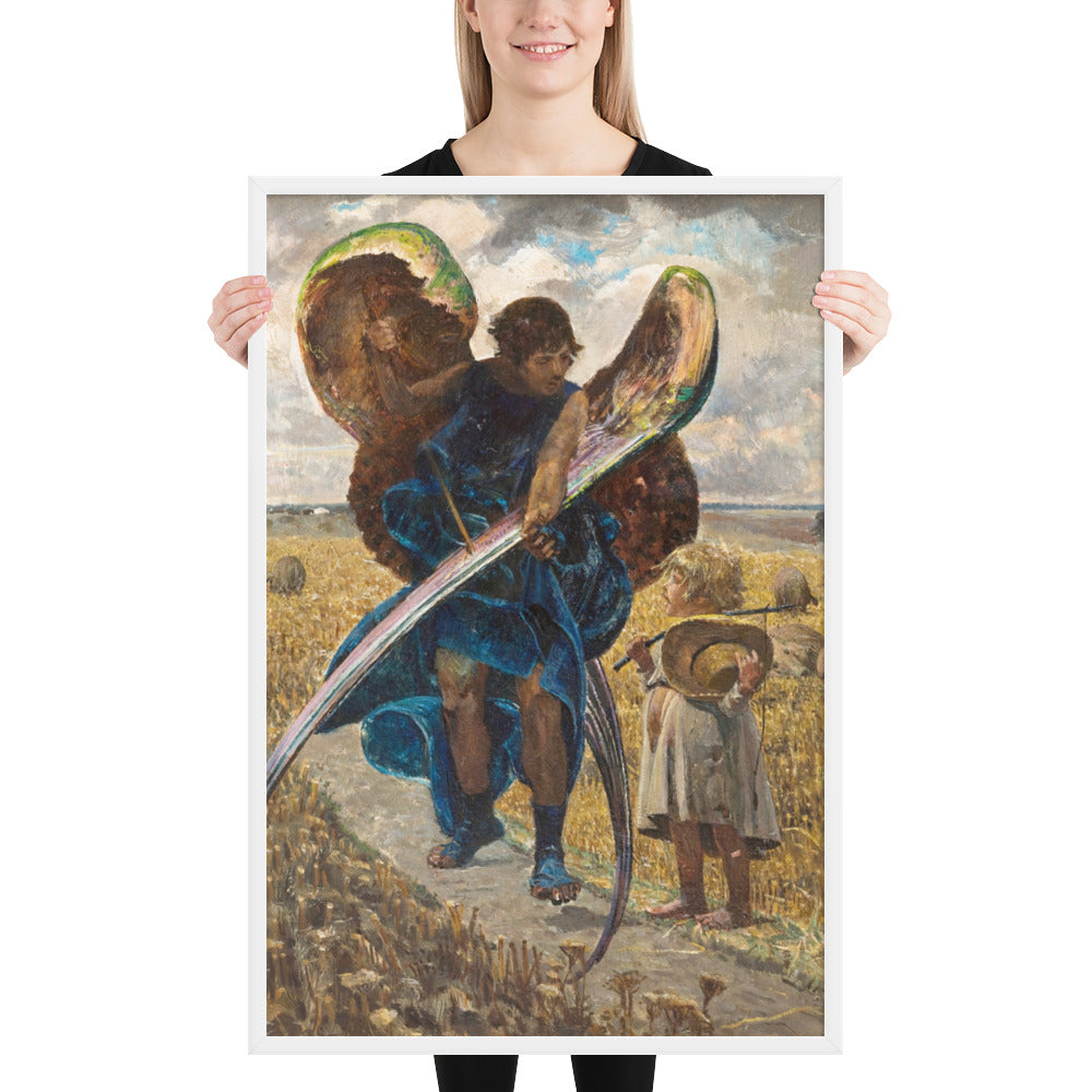 Following the Angel – Triptych (Central Part) by Jacek Malczewski