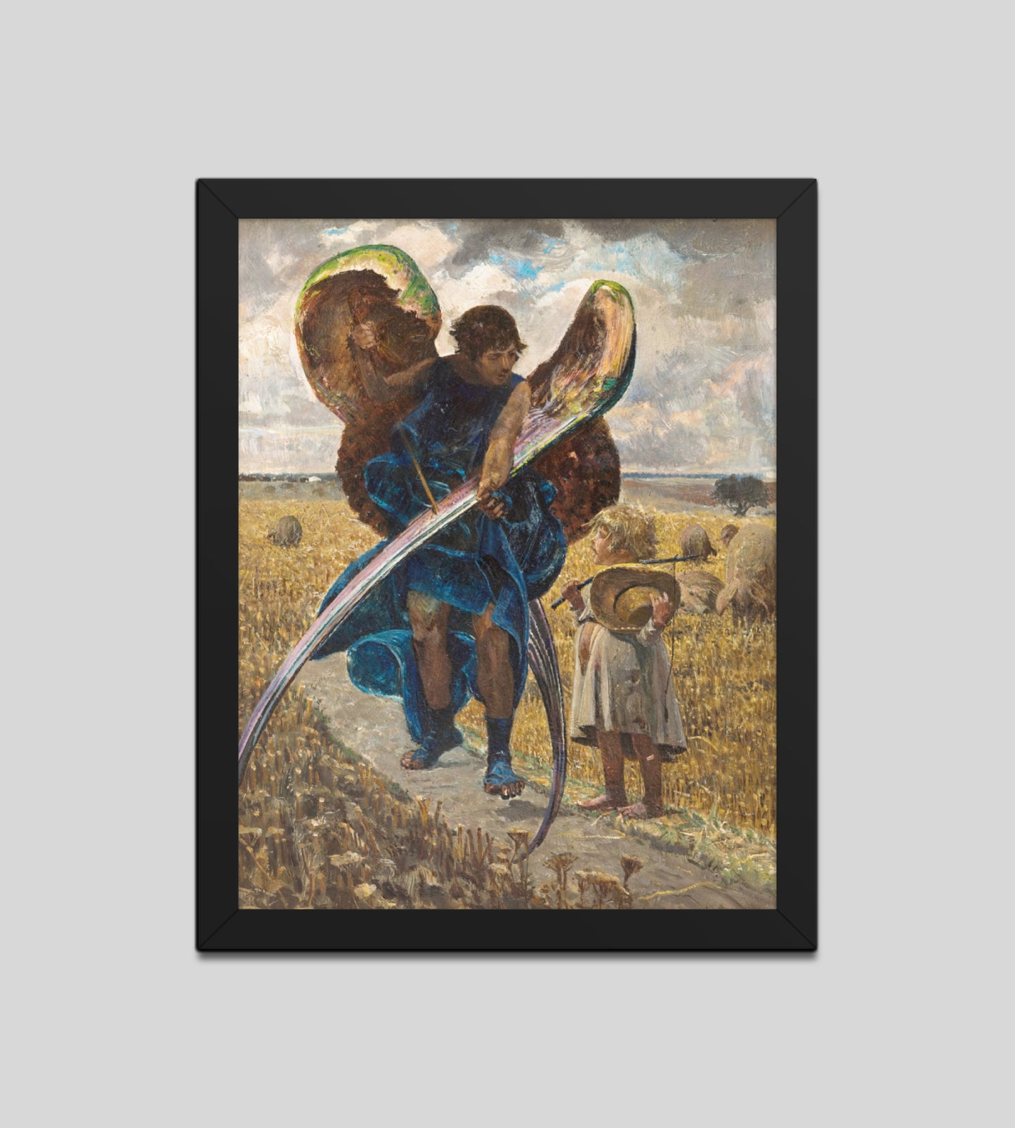 Following the Angel – Triptych (Central Part) by Jacek Malczewski