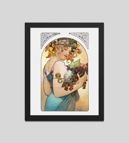 Fruit by Alphonse Maria Mucha